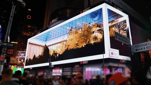 Woolmark Animated Billboards by 3Dsomething Take Over Times Square and Piccadilly Circus