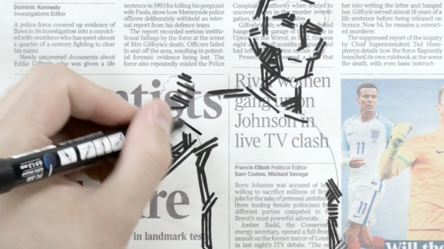 Doodling Between the Headlines