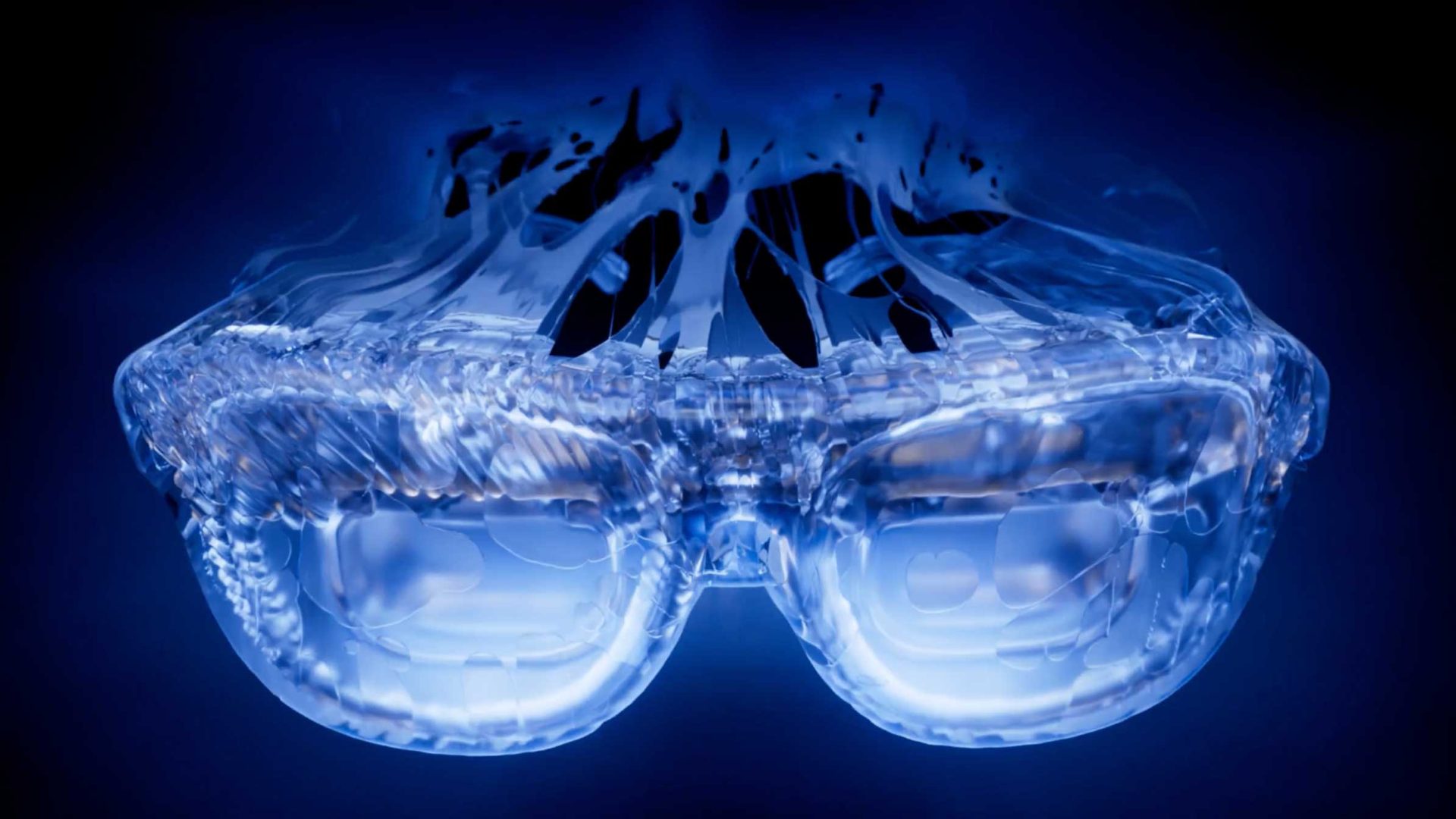 XREAL 1S 3D AR glasses ad by Morph Studio STASH MAGAZINE