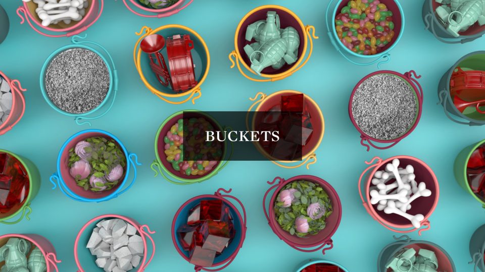 Bucketsl by Sarofsky | STASH MAGAZINE