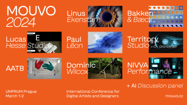 MOUVO, Prague’s Annual Digital Art Conference, Tackles Design, Motion, and AI March 1-2