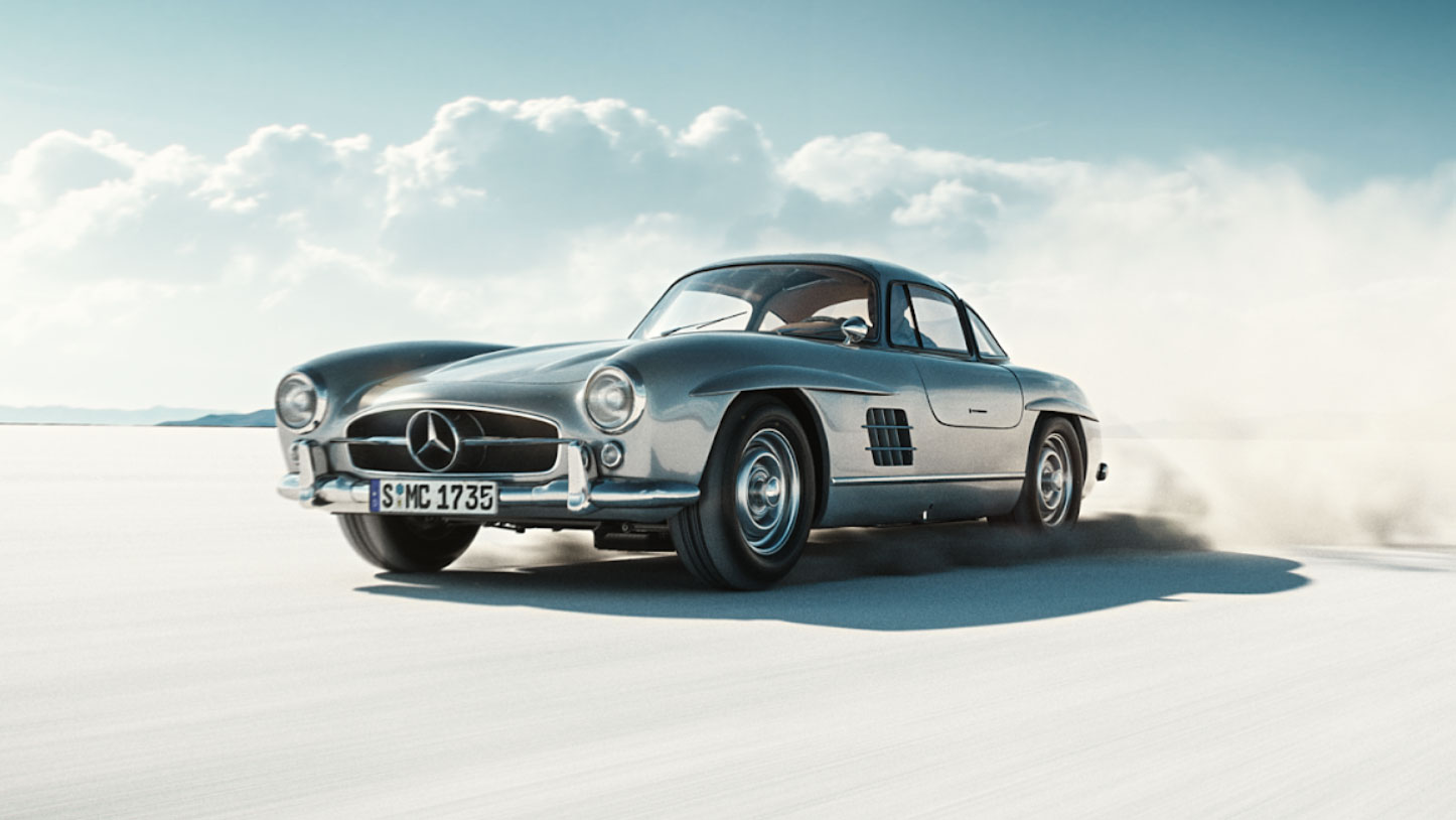 Mercedes-Benz 300SL Gullwing short film by João Elias | STASH MAGAZINE