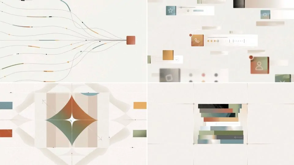 Abstract SAAS motion design Brand film by Fern | STASH MAGAZINE