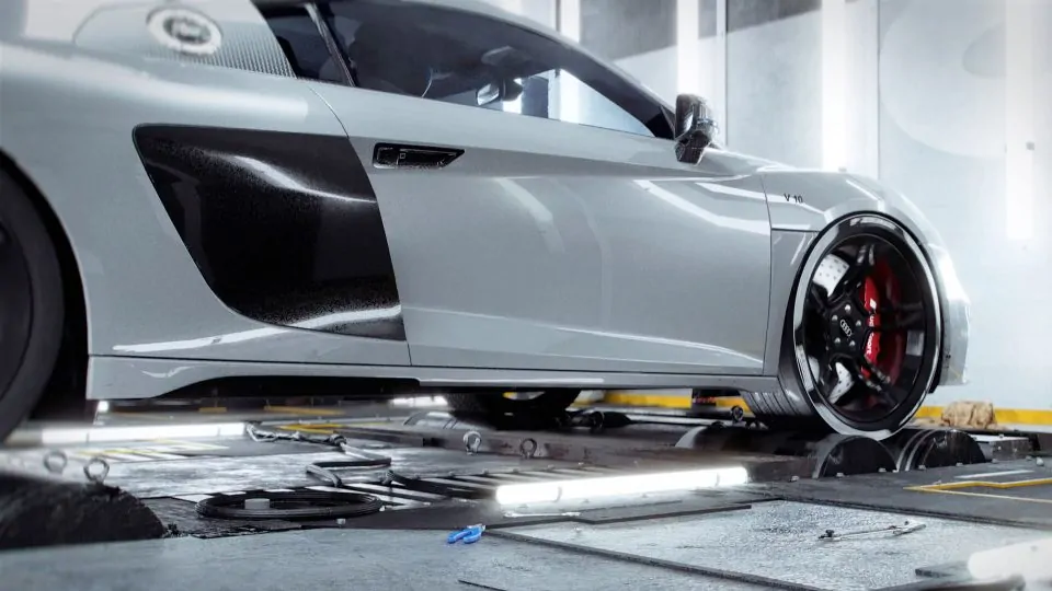 Audi R8 Supercar CG ad by James Bali | STASH MAGAZINE