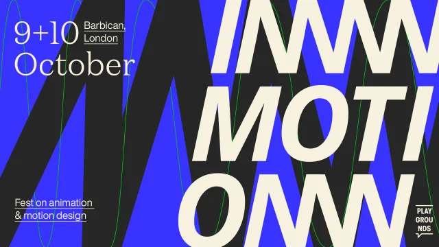 Playgrounds Brings In Motion Back to London — Oct 9-10