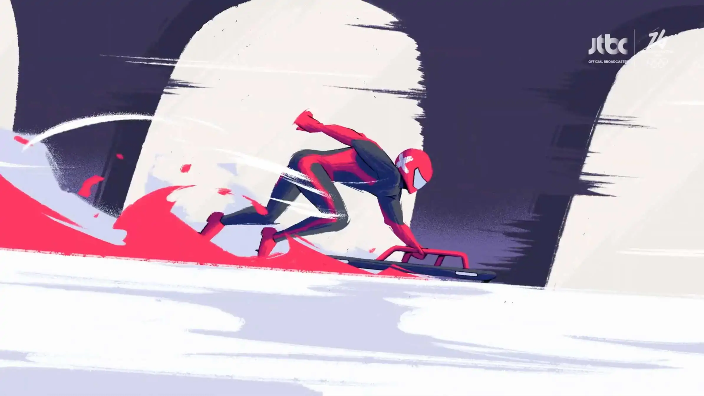 JTBC 2026 Winter Olympics ID Animation by Sungmin Yoo | STASH MAGAZINE