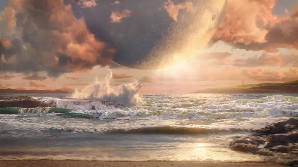 Sky Zero "The Day The Moon Came To Earth" by Pete Candeland and LIGHT | STASH MAGAZINE