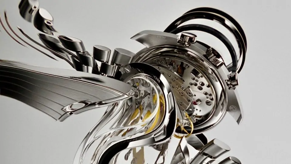 Tesson Studio Twists Time and Gravity With Omega Speedmaster | STASH MAGAZINE